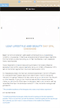 Mobile Screenshot of leaf-lifestyleandbeauty.com
